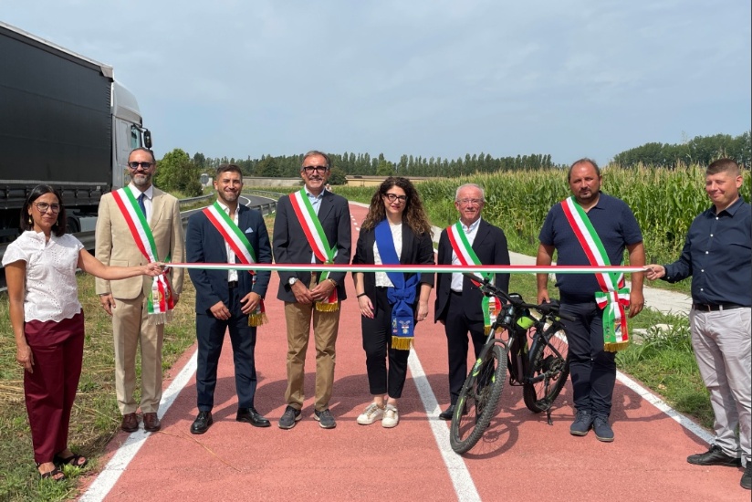 Conclusi i lavori della Linea 7: prende forma la rete ciclabile metropolitana CAMBIO