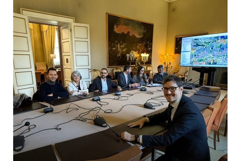 Presentato il tracciato della linea 8 del Biciplan "Cambio"  