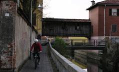 Gorgonzola - Passerella in legno