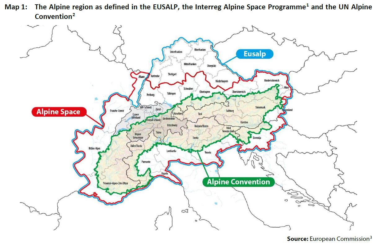 EUSALP ALPINE SPACE ALPINE CONVENTION